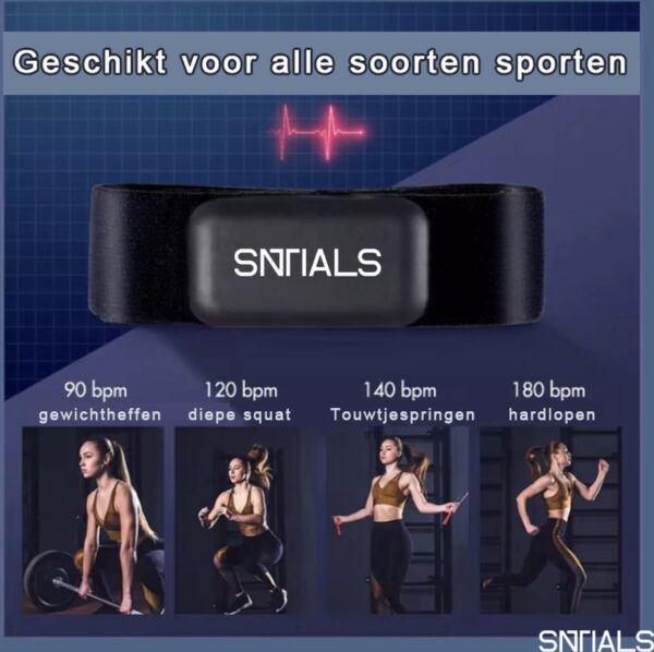 SNTIALS - Hartslag Borstband - Afbeelding 5