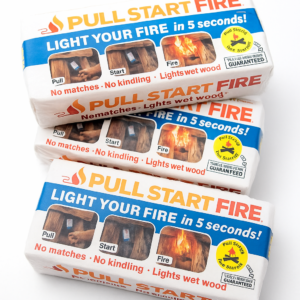 Pull start fire 3 stuks